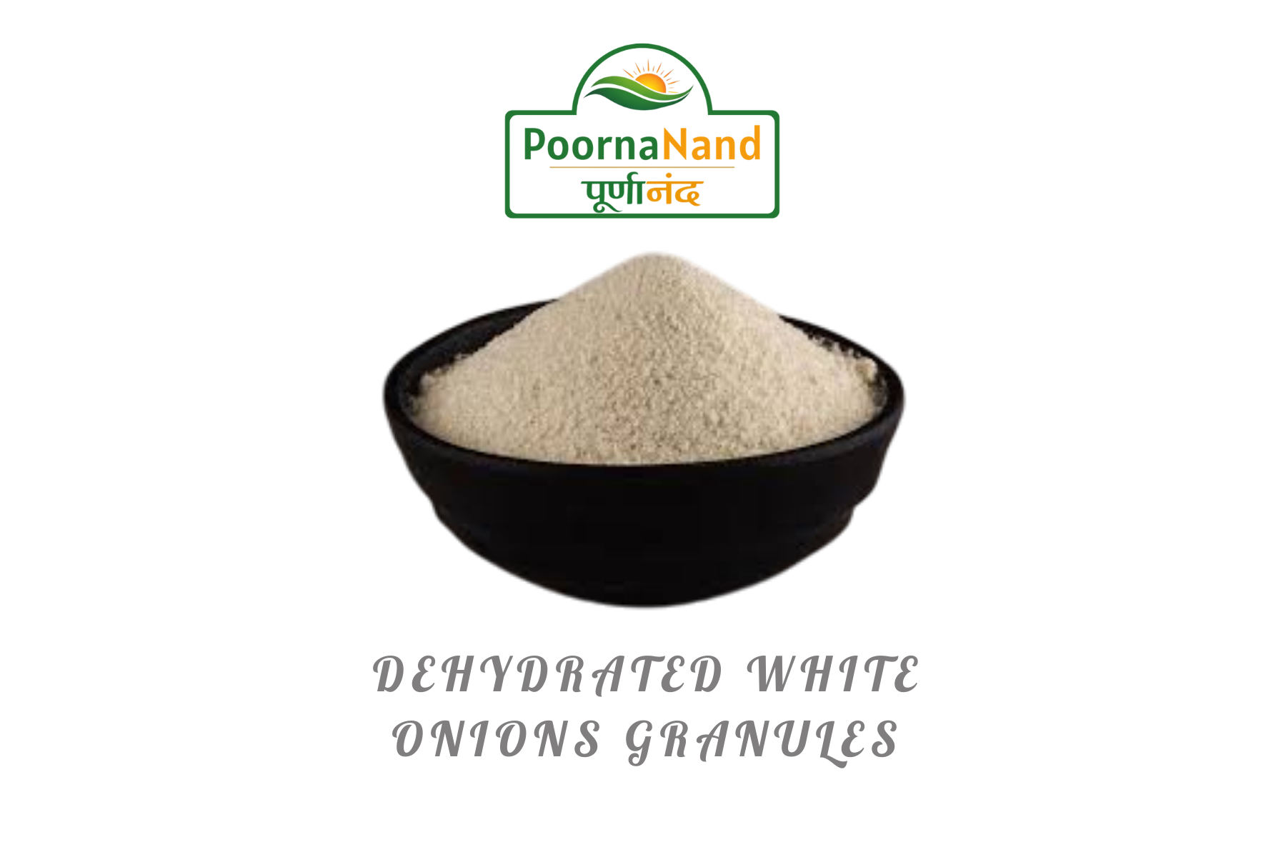 Poornanand Dehydrated White Onion Granules