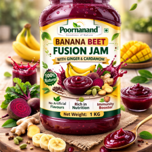 Poornanand Banana Beet Fusion Jam