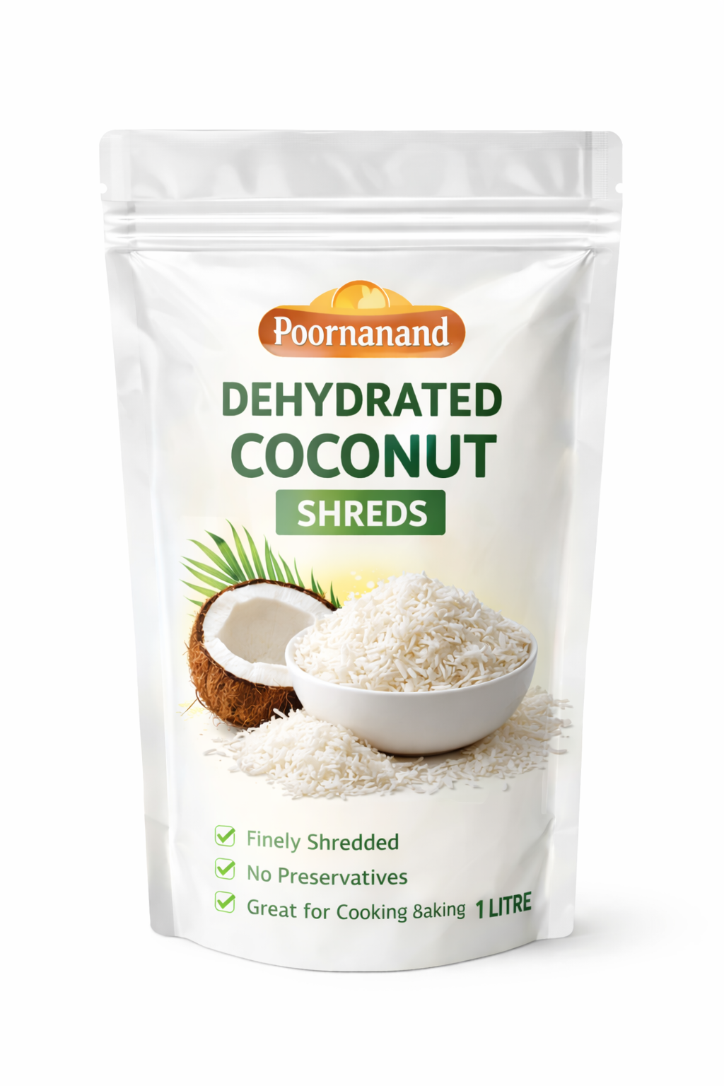 Dehydrated Coconut shreds