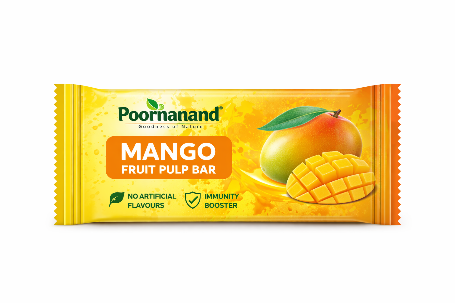 PoornaNand Mango Fruit Pulp Bar