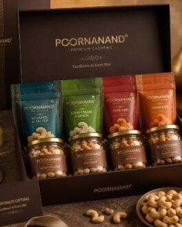 POORNANAND® Pudina Flavoured Cashews