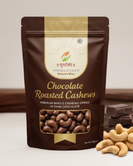 POORNANAND® Chocolate Coated Cashews & Nuts Rich Chocolate. Premium Crunch.