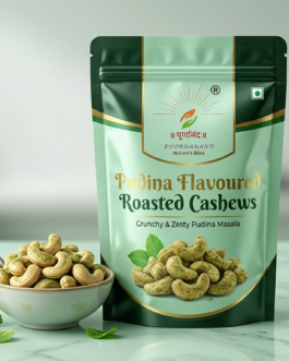 POORNANAND® Pudina Flavoured Cashews